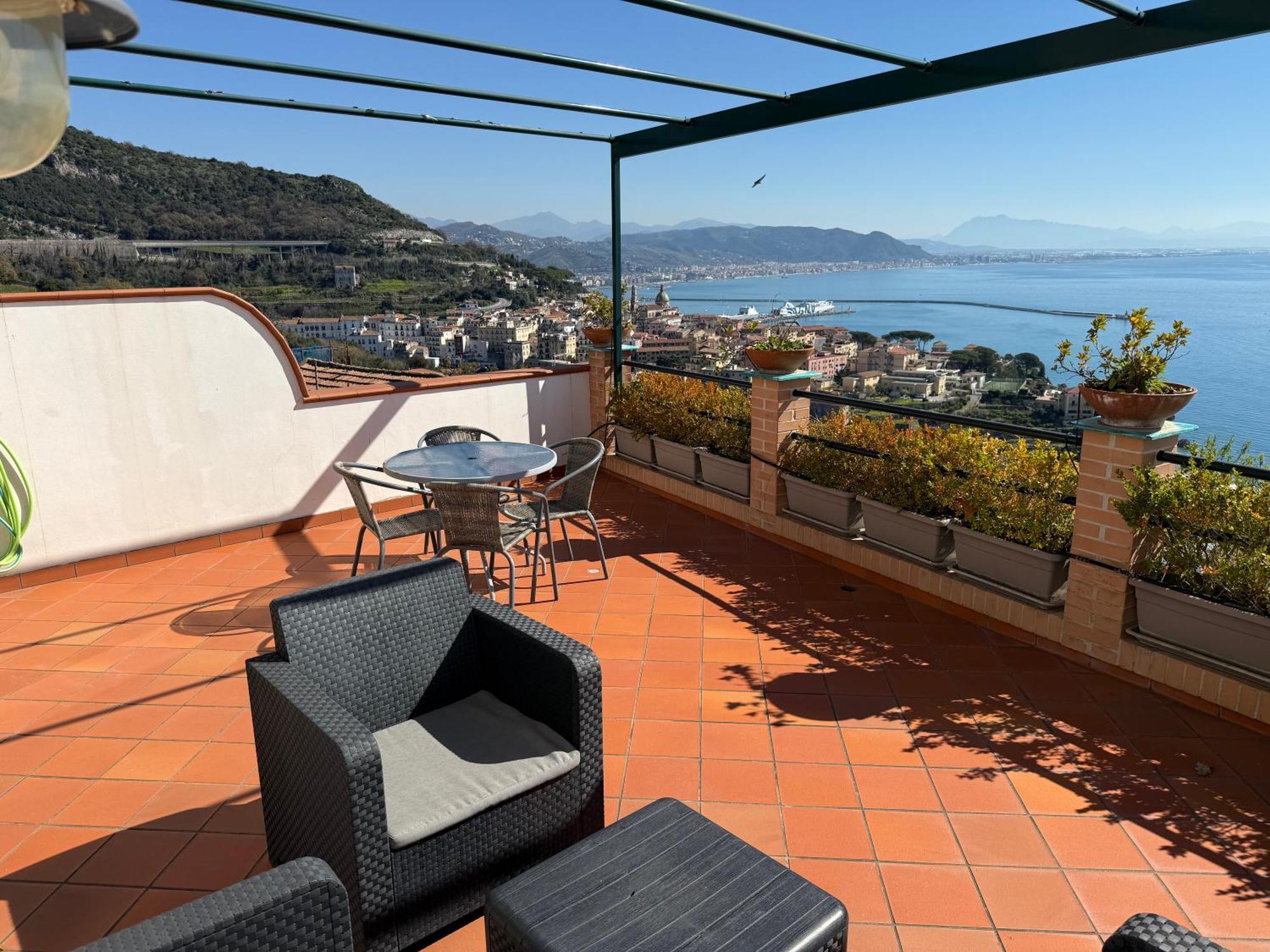 Vietri Casa Gabriella - Amalfi Coast - Free Parking - Full Sea View 빌라 외부 사진
