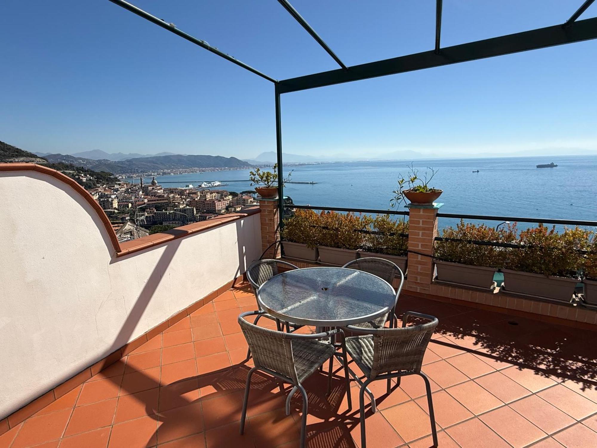 Vietri Casa Gabriella - Amalfi Coast - Free Parking - Full Sea View 빌라 외부 사진